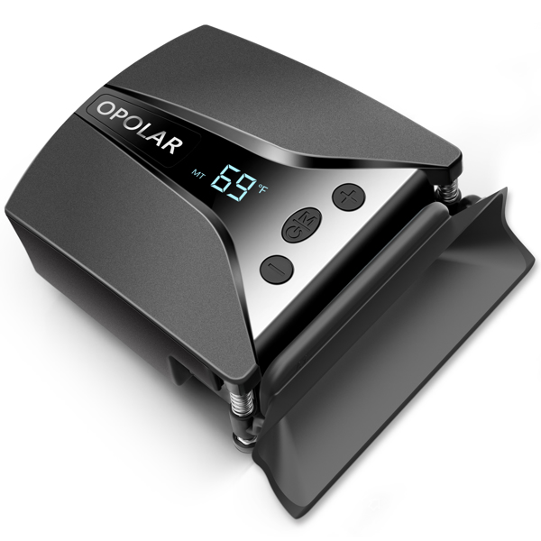 Auto-Temp Detection Laptop Fan Cooler | Temperature Display System