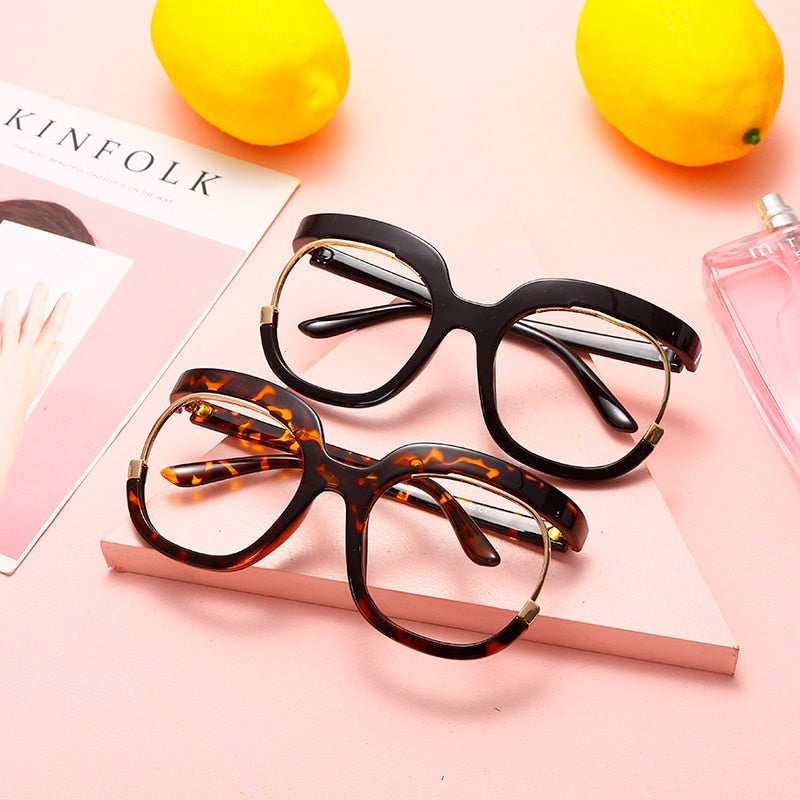 Retro Square Optical Glasses Frames Men Women Fashion Prescription Glasses Clear Lens Eyeglasses Spectacle Frame Unisex
