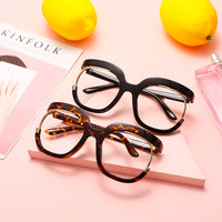 Thumbnail for Retro Square Optical Glasses Frames Men Women Fashion Prescription Glasses Clear Lens Eyeglasses Spectacle Frame Unisex