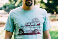 Thumbnail for Willy Wagon Tee-Dusty Blue