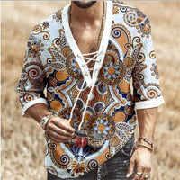 Thumbnail for Men Clothes 2022 European American New Men's Chest Lace up Short