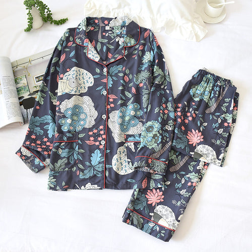100% Viscose Long-sleeved Trousers Ladies