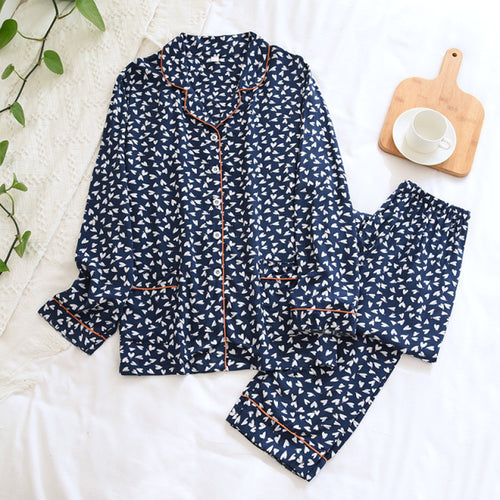100% Viscose Long-sleeved Trousers Ladies