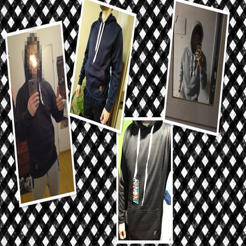 Sweatshirt Men NEW Hoodies Brand Male Long