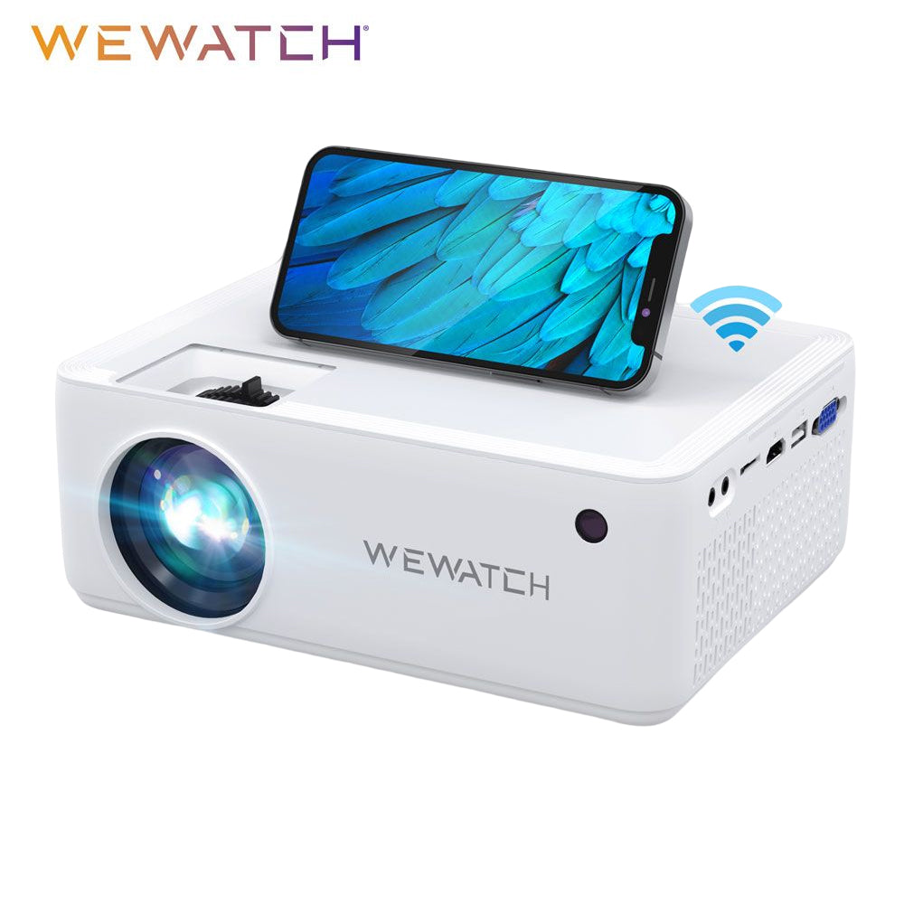 Wewatch V10 5500lumens Led Portable Projector Native 1024*720 Hd 1080p