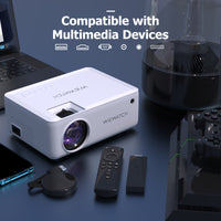 Thumbnail for Wewatch V10 5500lumens Led Portable Projector Native 1024*720 Hd 1080p