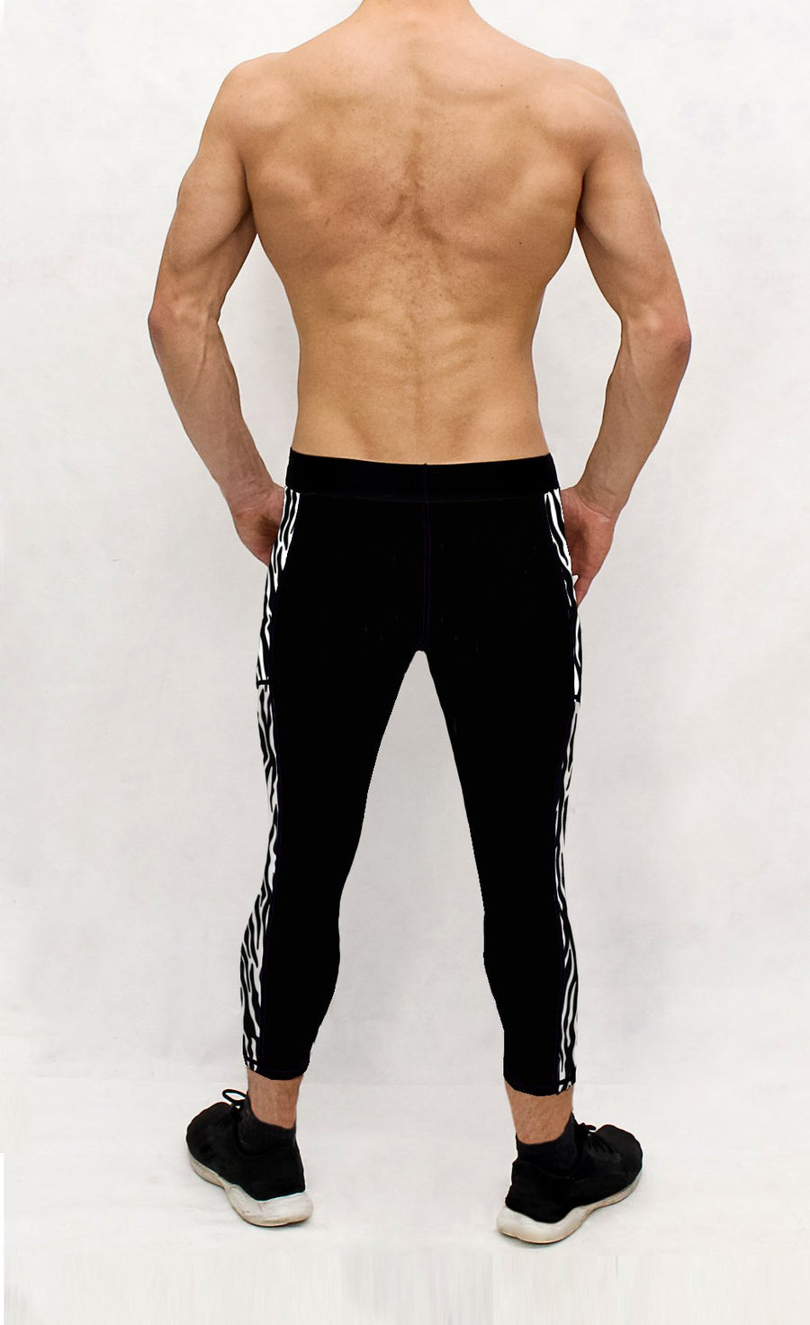 Mountain Zebra Men's Pocket Tights