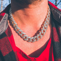 Thumbnail for STALLION Gold 18MM CZ Cuban Chain | 961552