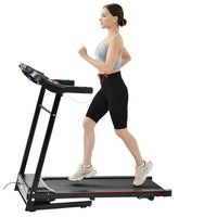 Thumbnail for Electric treadmill with MP3 and cylinder fold type