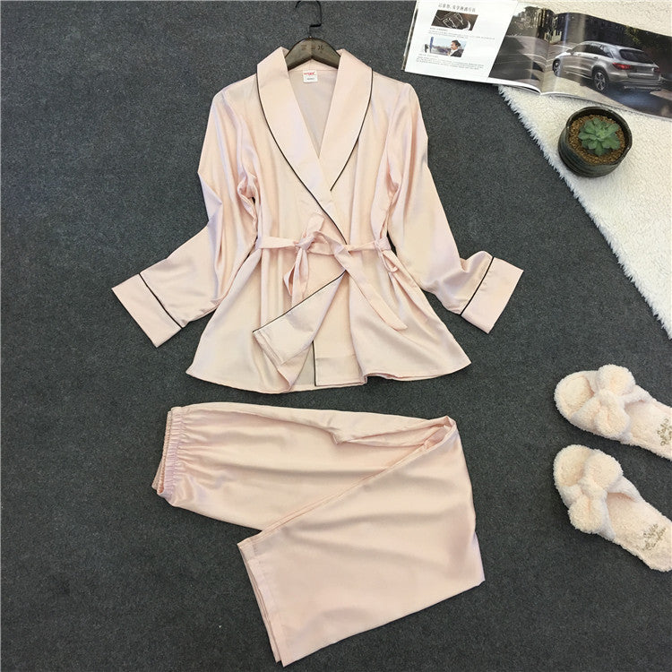 Silk pajama sets for women