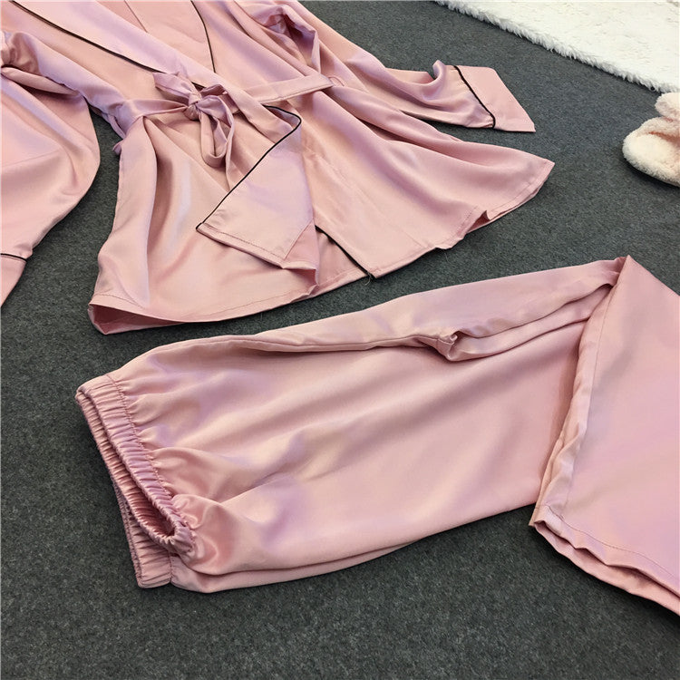Silk pajama sets for women