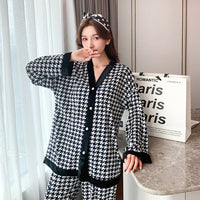 Thumbnail for Plus size set woman 2 pieces pijamas sleepwear