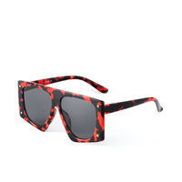 Thumbnail for Punk Leopard Sunglasses Women Sexy Oversized Sun Glasses Men UV400 Gradient Shades Steampunk Goggles Eyewear Oculos Escuros