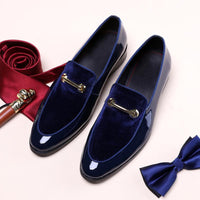 Thumbnail for New Men Dress Shoes Shadow Patent Leather Luxury Fashion Groom Wedding Shoes Men Luxury italian style Oxford Shoes Big Size 48