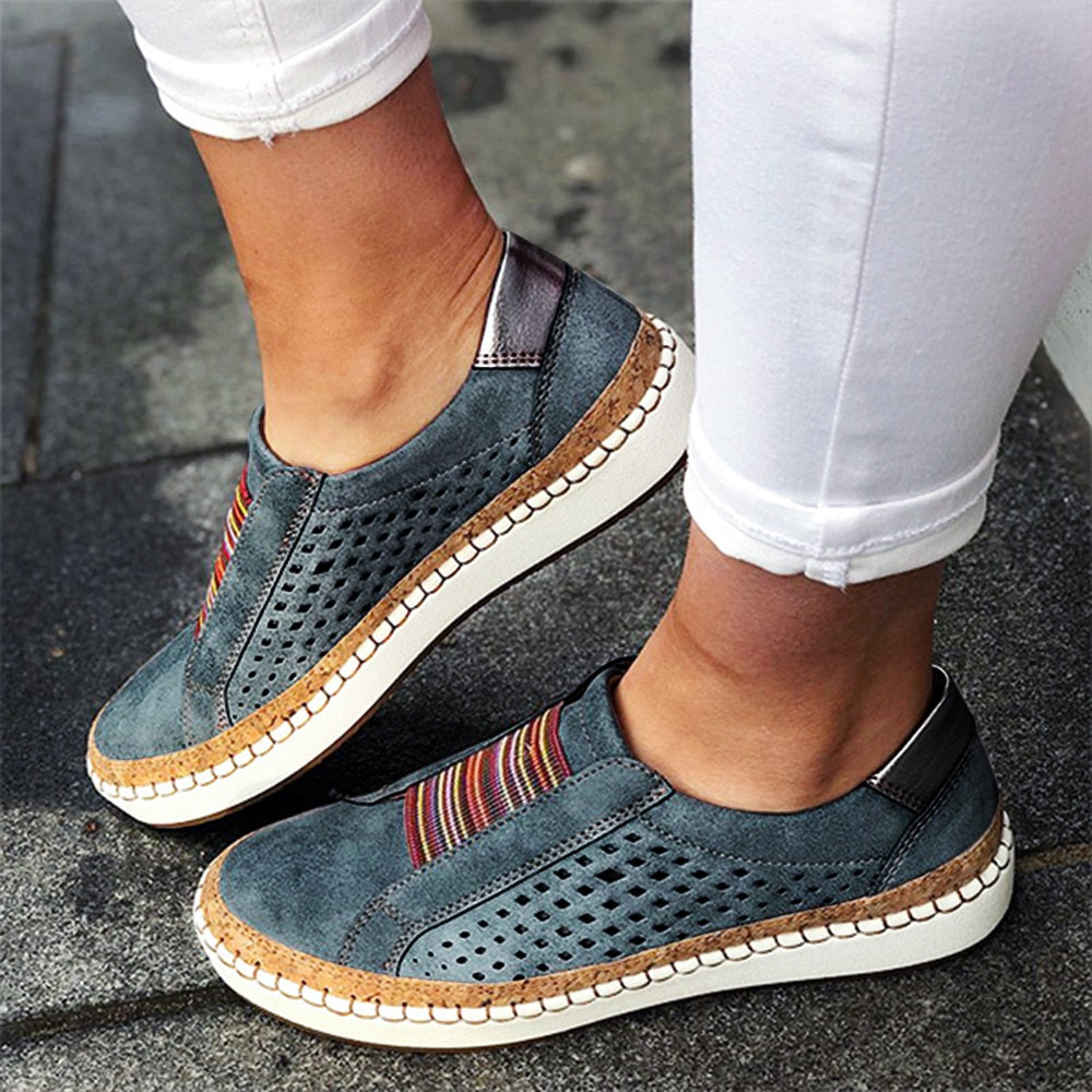 Ladies Low-cut White Flats Canvas Flat Shoes Women Casual Vulcanize Shoes New Women Summer Autumn Sneakers Plus Size