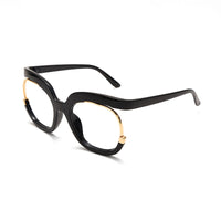 Thumbnail for Retro Square Optical Glasses Frames Men Women Fashion Prescription Glasses Clear Lens Eyeglasses Spectacle Frame Unisex
