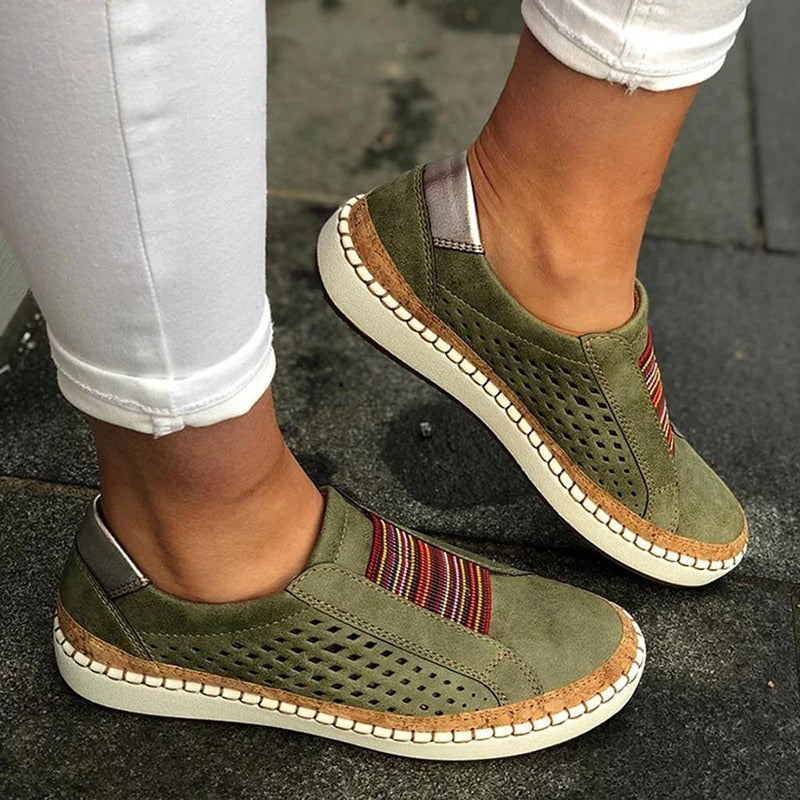 Ladies Low-cut White Flats Canvas Flat Shoes Women Casual Vulcanize Shoes New Women Summer Autumn Sneakers Plus Size