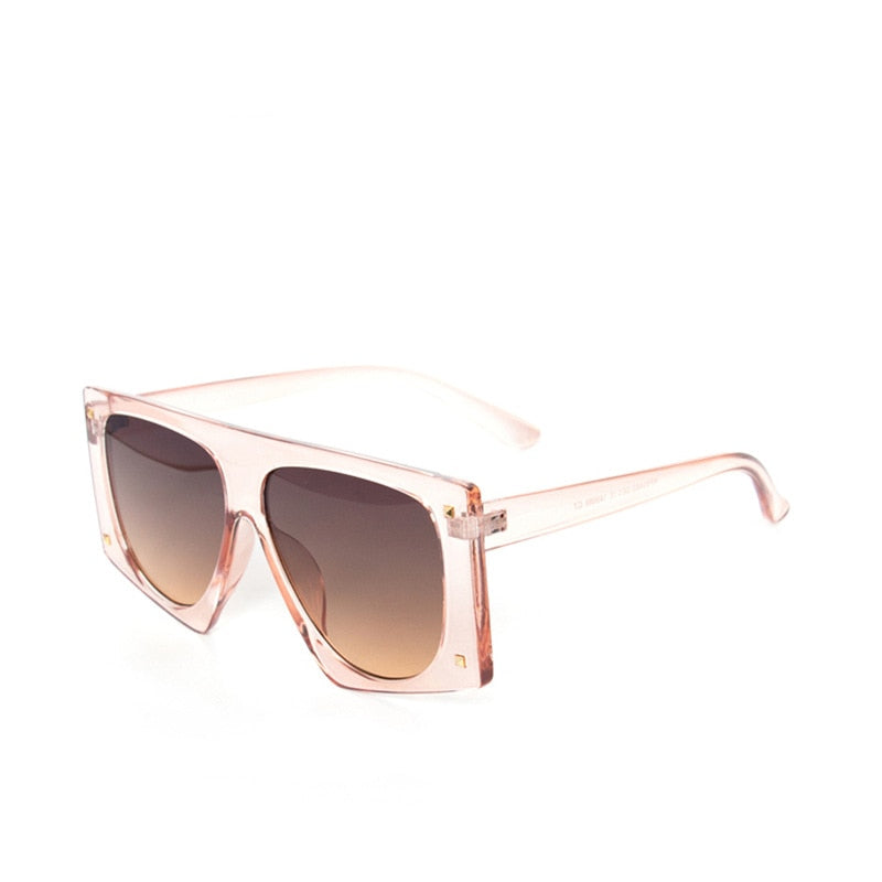 Punk Leopard Sunglasses Women Sexy Oversized Sun Glasses Men UV400 Gradient Shades Steampunk Goggles Eyewear Oculos Escuros