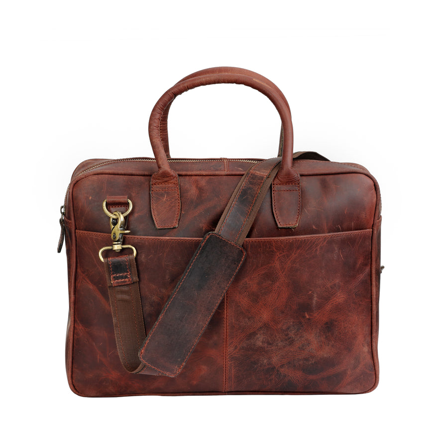 Handmade Buffalo Leather  Bag | Laptop Bag.