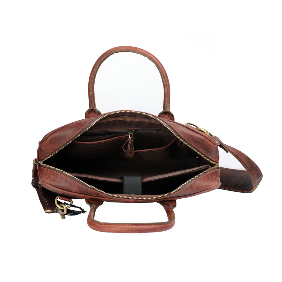 Handmade Buffalo Leather  Bag | Laptop Bag.