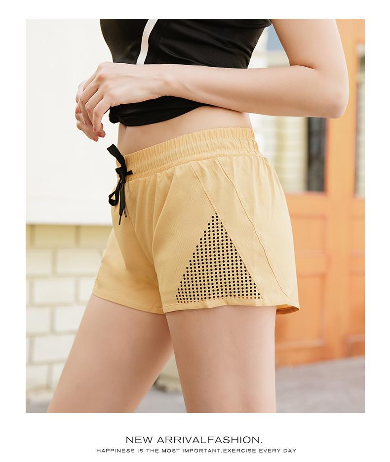 Women'sRunning Yoga Shorts Quick-Dry Athletic Shorts