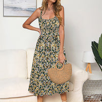Thumbnail for Sexy Backless Polka Dot Summer Dress