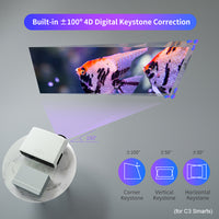 Thumbnail for WZATCO C3 LED Projector Android 10.0 WIFI Full HD 1080P